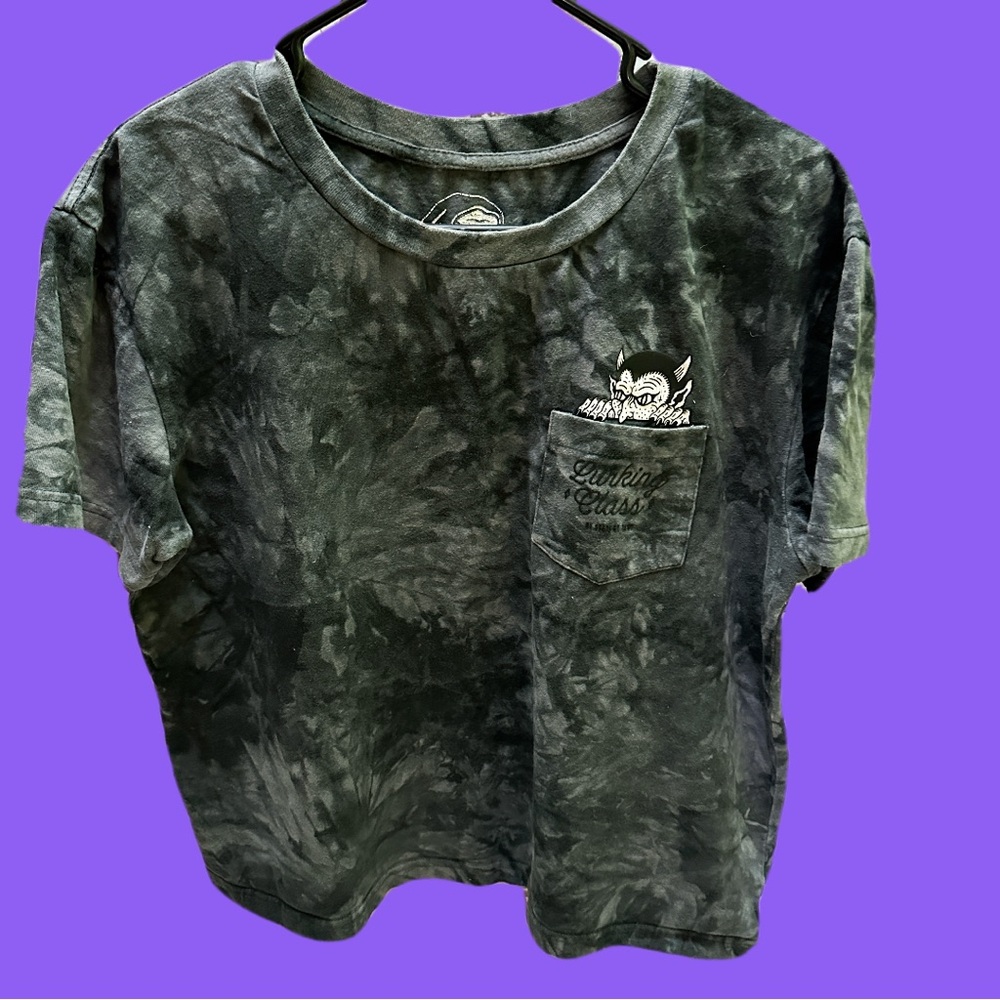 LURKING CLASS  Women’s Boxy Crop Short Sleeve T-Shirt size L